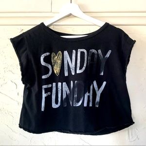 Sunday Funday Crop Top